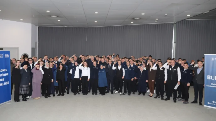 Burfaş'tan özel bireyler için personele eğitim