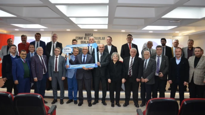 Bursa'da Esnaf Odalarına “Tütün ve Tütün Ürünleriyle Mücadele” eğitimi