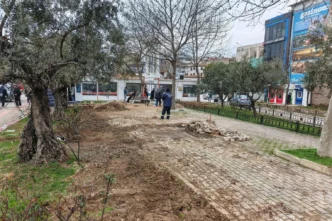 Bursa'da Gemlik Çarşı Meydanı daha güvenli ve estetik olacak