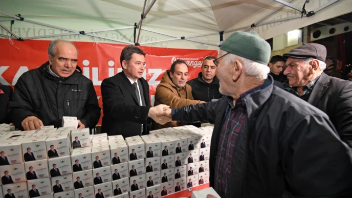 Bursa Osmangazi'de Başkan Aydın vatandaşlarla buluştu