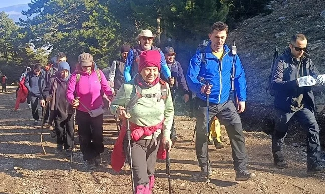 Denizli’de doğa yürüyüşleri yeniden başladı