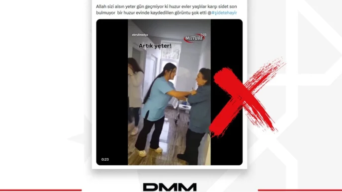 DMM'den huzurevi görüntüleri uyarısı