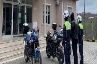 Düzce'de tehlikeli gösteri cezasız kalmadı