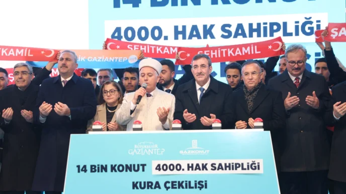 Gaziantep’te 4 bininci hak sahibi belirlendi