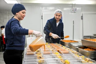 İzmir Bornova'da ramazan dayanışması