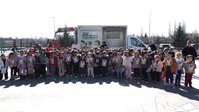 Kayseri Melikgazi'den öğrencilere 'sıfır atık' eğitimi