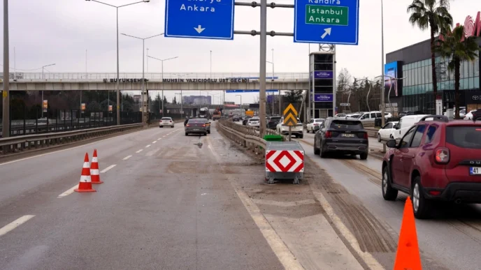 Kocaeli’de trafik güvenliği için 6 noktaya çarpışma yastığı