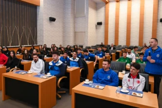 Konya Selçuklu’da sporculara moral ve destek