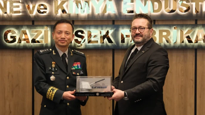 Kore Kara Kuvvetleri’nden MKE’ye ziyaret