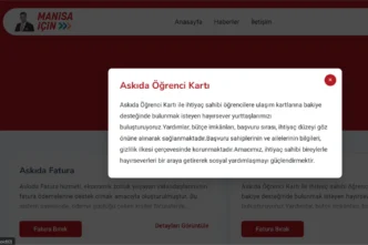 Manisa Büyükşehir'den 'askıda' destek