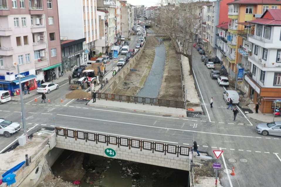 Ordu Altınordu’da yenilenen köprü ulaşıma açıldı