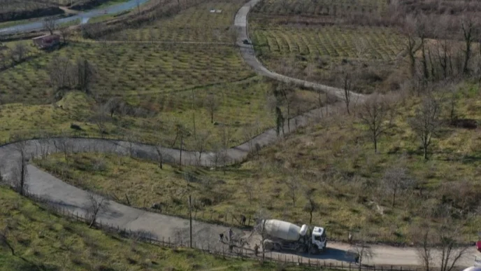 Ordu’da 30 yıllık yol hasreti sona eriyor