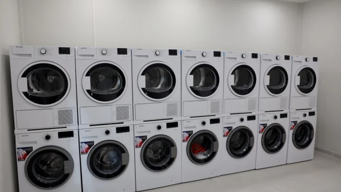 Sakarya'da öğrenci çamaşırhanesi hizmete girdi