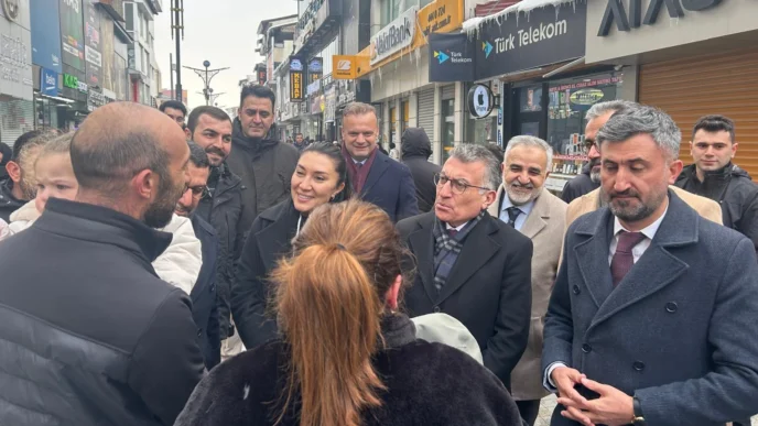 Abdullah Güler’den Ağrı’da teşkilat ve vefa buluşması