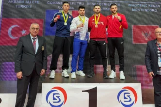 Bursa Büyükşehirli karateci Balkan üçüncüsü oldu