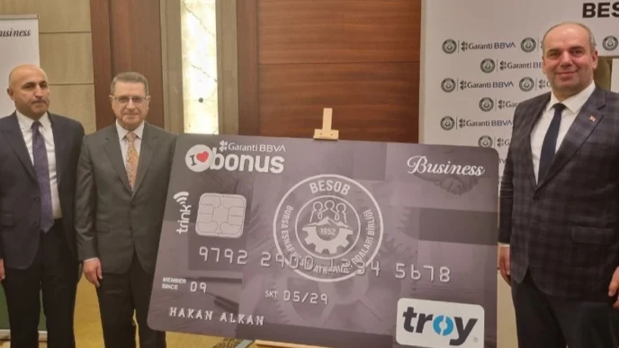 Bursa'da Mudanya esnafına Oda aidatı desteği