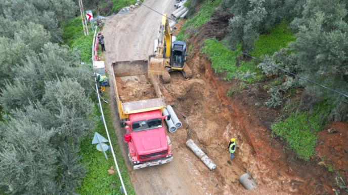 Bursa İznik'te yılların altyapı çilesi sona eriyor