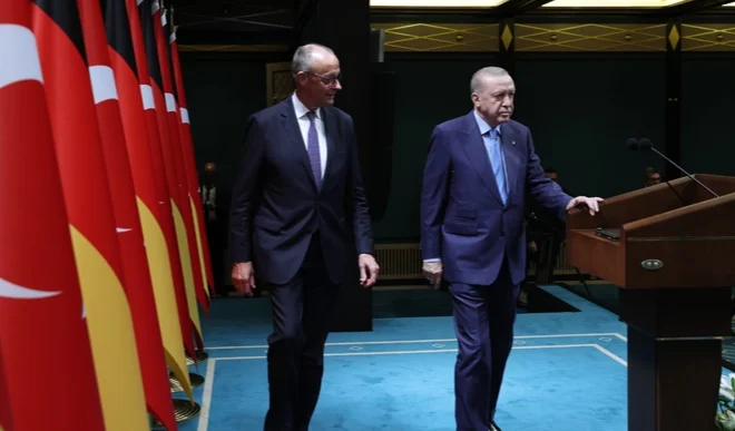 Cumhurbaşkanı Erdoğan, Merz ile İran’daki gelişmeleri görüştü