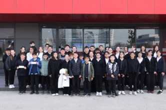 Osmangazili çocuklar GUHEM’de uzayın kapılarını araladı