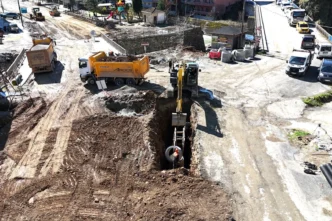 Trabzon Dernekpazarı’nda altyapı seferberliği