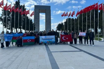 Türk Dünyası öğrencileri Çanakkale'de buluştu