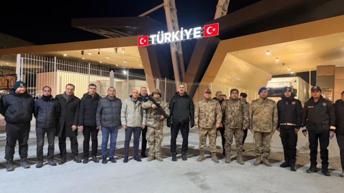 Vali Bozkurt'tan Gürbulak Sınır Hattı'nda inceleme
