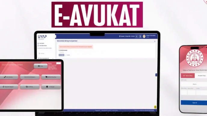 Adalette dijital dönüşüm... "e-Avukat" uygulaması devrede
