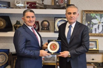 Ağrı Milletvekili Çelebi’den İrfan Fidan’a tebrik ziyareti