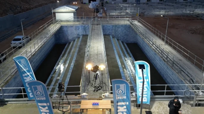 Çınarcık İçme Suyu Arıtma Tesisi hizmete girdi