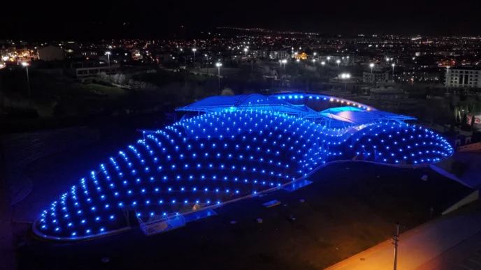 Konya Büyükşehir'den 'mavi' farkındalık