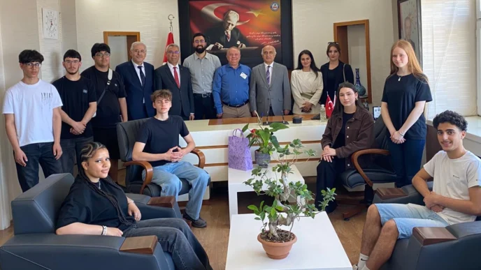 Alman heyetten Gemlik’e eğitim ziyareti