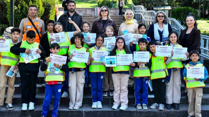Ankara’da çocuklar Kültür Elçisi oldu