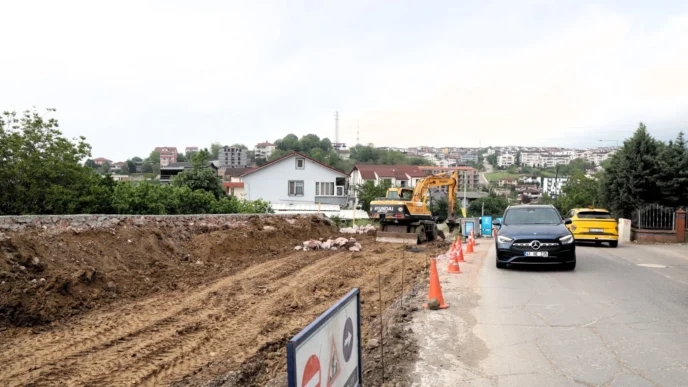 Başiskele’de Selahattin Eyyubi Caddesi genişliyor