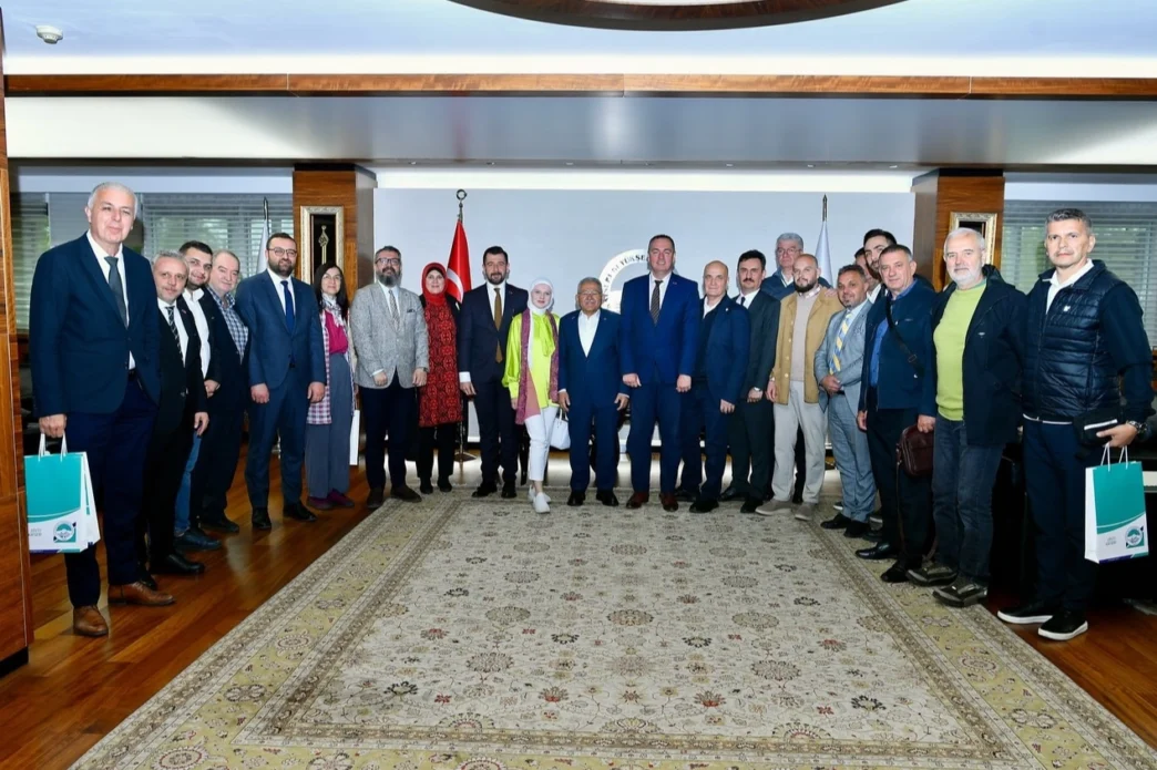 Bosna Hersek Dostluk Köprüleri Derneği'nden Büyükkılıç'a ziyaret
