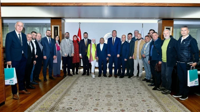 Bosna Hersek Dostluk Köprüleri Derneği'nden Büyükkılıç'a ziyaret