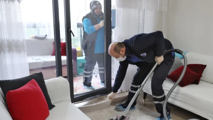 Bursa Büyükşehir’den bayram öncesi temizlik desteği