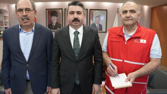 Bursa'da Başkan Oktay Yılmaz’dan anlamlı bağış