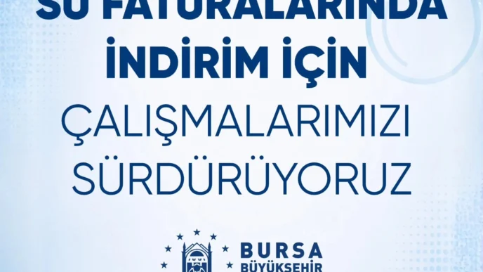 Bursa’da suya indirim geliyor