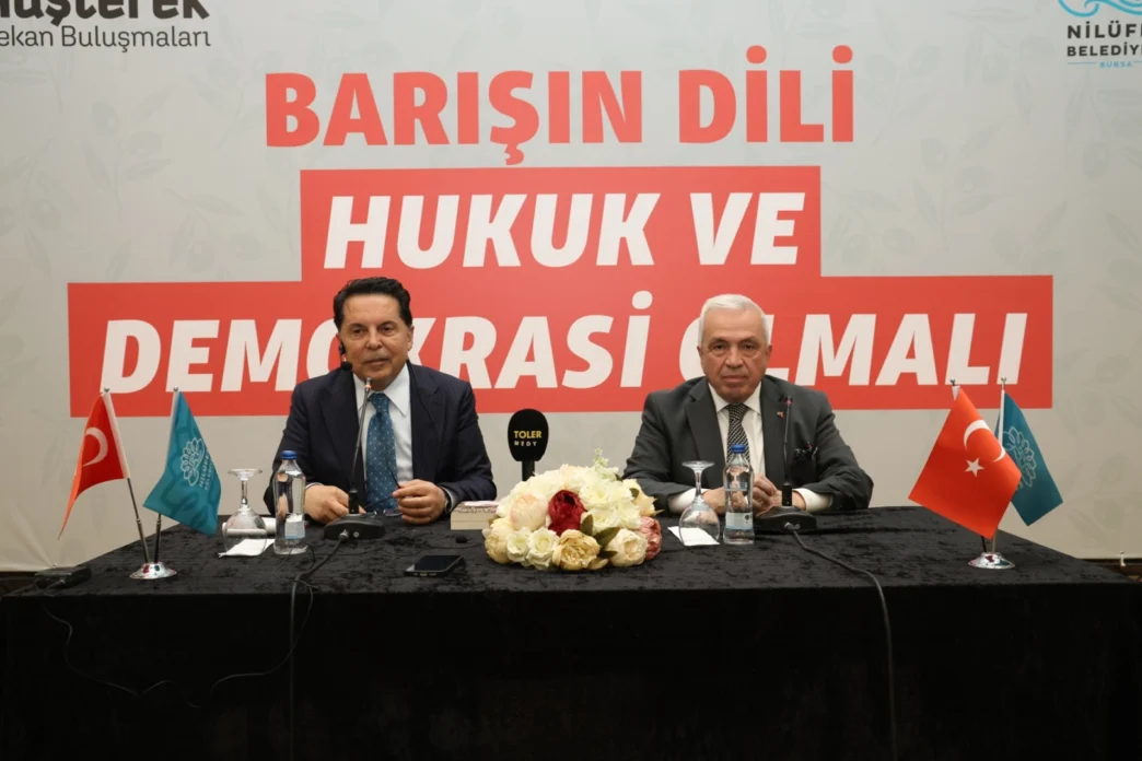 Bursa Nilüfer’de demokrasi ve barış buluşması