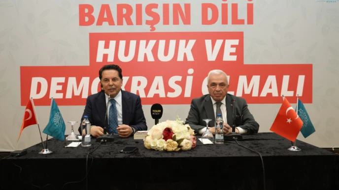 Bursa Nilüfer’de demokrasi ve barış buluşması