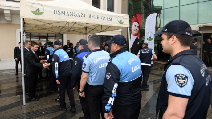 Bursa Osmangazi Belediyesi ailesi bayramlaştı