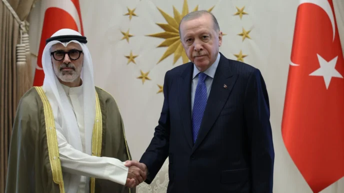 Cumhurbaşkanı Erdoğan, Kuveyt Dışişleri Bakanı Sabah’ı kabul etti