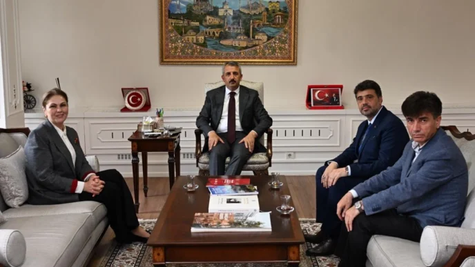 Edirne ve Keşan'ın projelerini Vali Sezer'le görüştüler