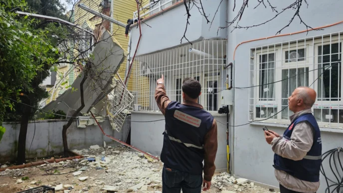 Gaziantep afet sonrası hasar tespitte