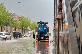 Gaziantep’te Alleben Deresi taştı!