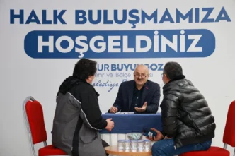 Gebze'de Başkan Büyükgöz halkı dinledi