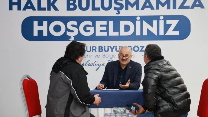 Gebze'de Başkan Büyükgöz halkı dinledi