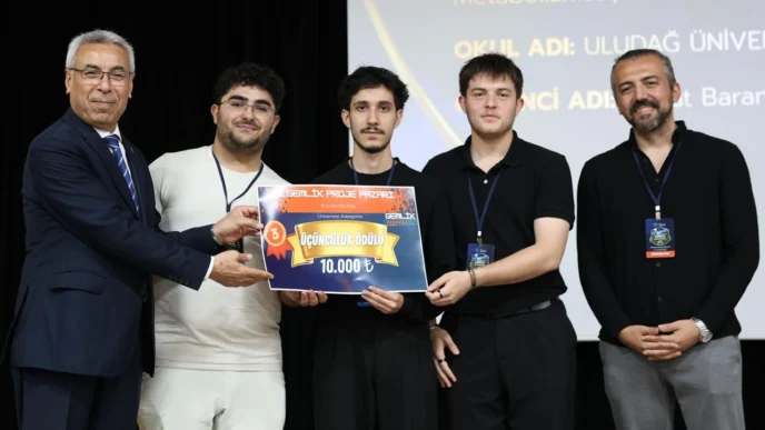 Gemlik 1. Proje Pazarı Yarışması ödülleri sahiplerini buldu