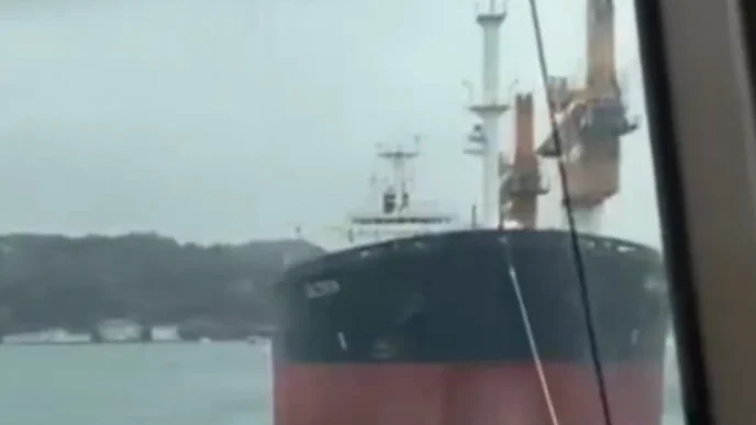 İstanbul Boğazı’nda gemi arızası