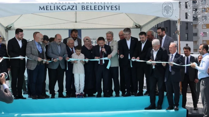 Kayseri Melikgazi'den hayırsever işbirliği ile yeni cami